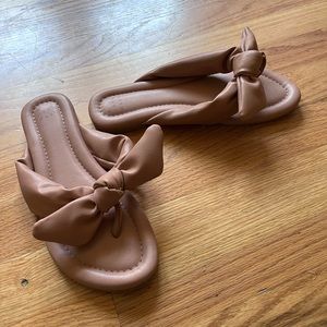 A New Day Adley Bow Flip Flop Sandals
